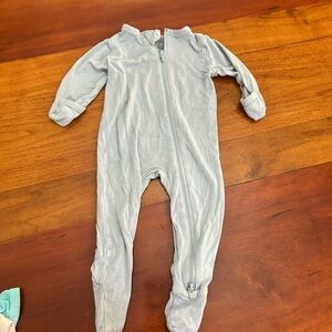 Cozy Gray Blue Kids One Piece